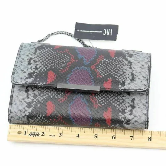 INC International Concepts Womens Crossbody Bag Bl - Picture 4 of 7